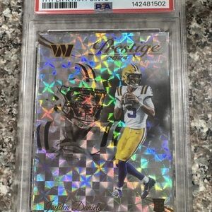 2024 Prestige Jayden Daniels RC Hyper Xtra Points PSA 8 Commanders #302